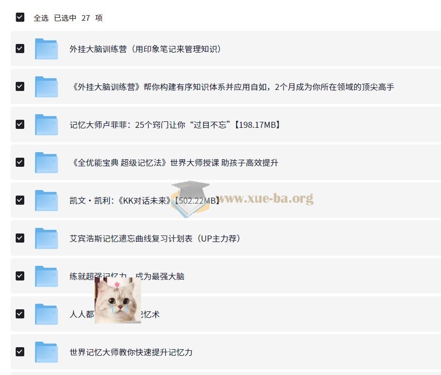 图片[1]-记忆大师卢菲菲：25个窍门让你“过目不忘”198.17MB【学习资料】-千尺浪