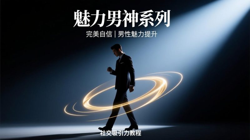 魅力男神系列完美自信｜男性魅力提升｜社交吸引力教程-千尺浪