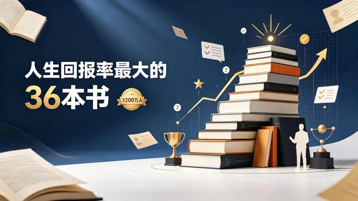 1200万人选出的人生回报率最大的36本书