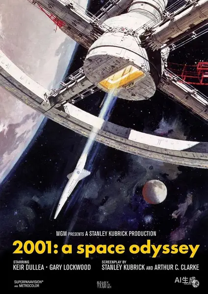 2001太空漫游 1968 4K 8.9分 斯坦利·库布里克/基尔·杜利-千尺浪