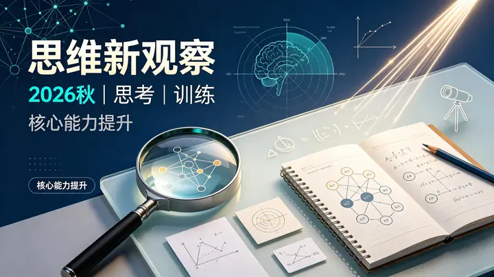 2026秋《思维新观察》7~9年级