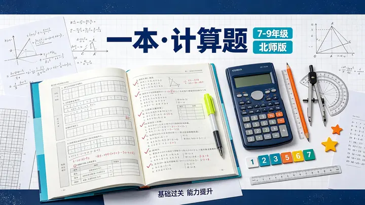 2027《一本•计算题》（7-9年级）（数学）（北师版）