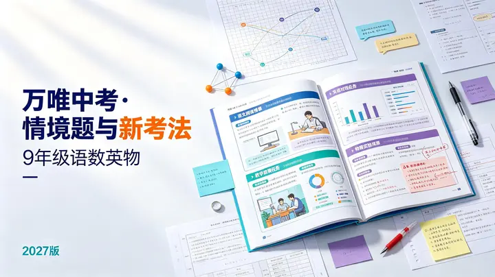 2027版初中《万唯中考•情境题与新考法》9年级语数英物