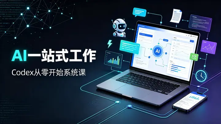 Codex从零开始系统课，让AI帮你一站式工作