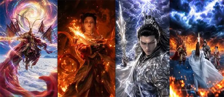 【AI短剧】《三界反骨仔，天庭刀枪炮》 [1080P]重生之我闯荡天庭-千尺浪