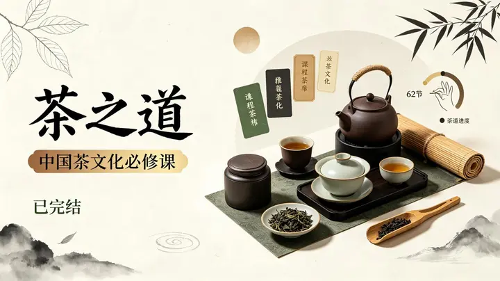 《茶之道：中国茶文化必修课【完结】》