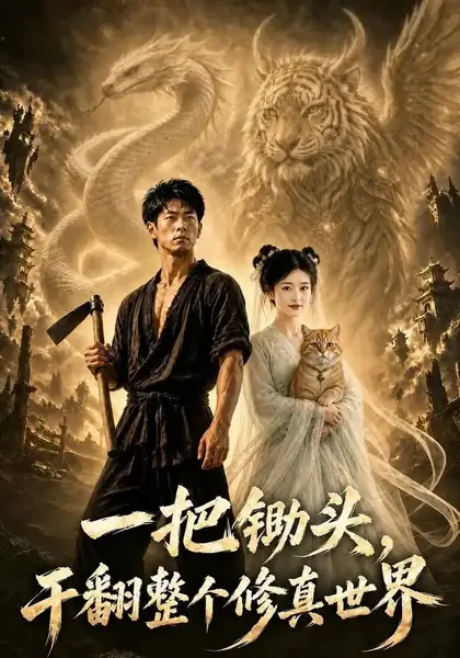 一把锄头，干翻整个修真世界一把锄头干翻整个修真世界（62集）AI短剧