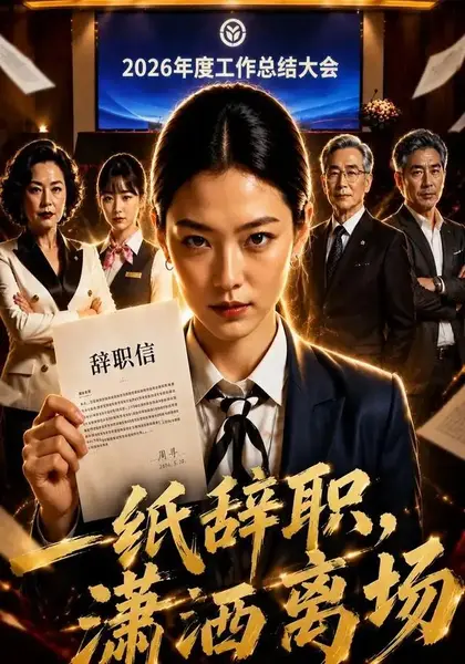 一纸辞职，潇洒离场一纸辞职潇洒离场（60集）AI短剧