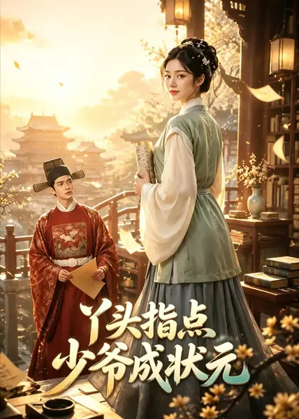 丫头指点少爷成状元（90集）AI短剧