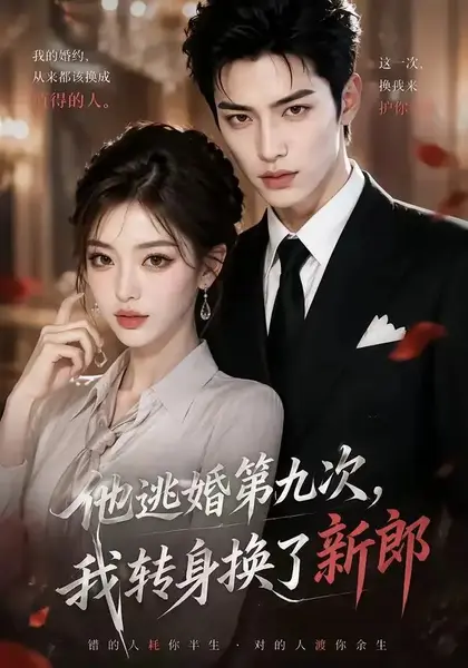 他逃婚第九次，我转身换了新郎&他逃婚第九次我转身换了新郎（48集）AI短剧-千尺浪