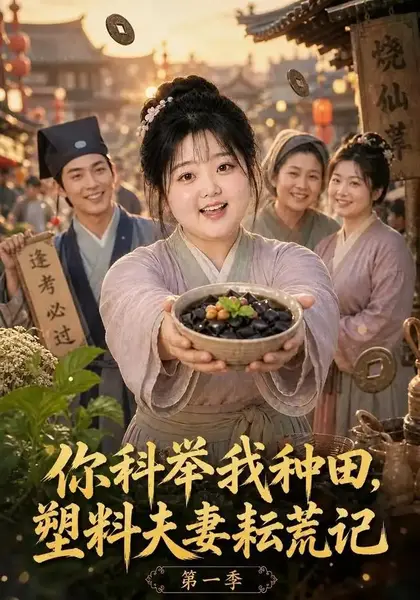 你科举我种田，塑料夫妻耘荒记第一季&你科举我种田塑料夫妻耘荒记第一季（100集）AI短剧-千尺浪