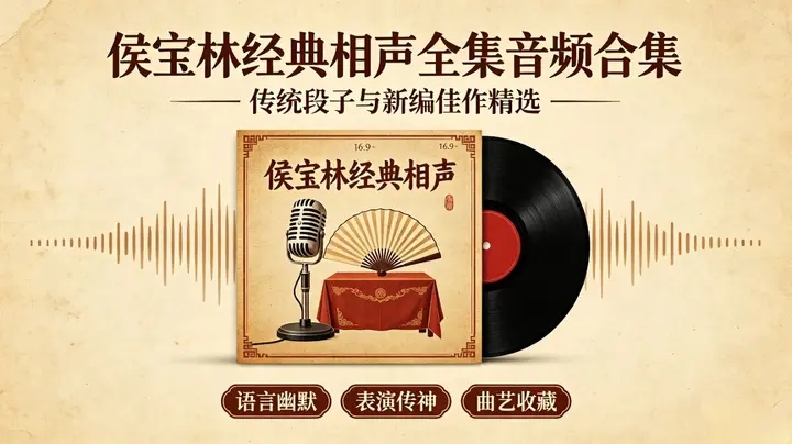侯宝林经典相声全集音频合集-千尺浪