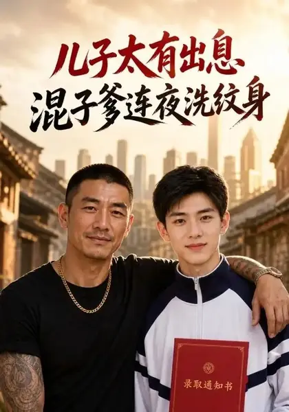 儿子太有出息，混子爹连夜洗纹身&儿子太有出息混子爹连夜洗纹身（51集）AI短剧-千尺浪