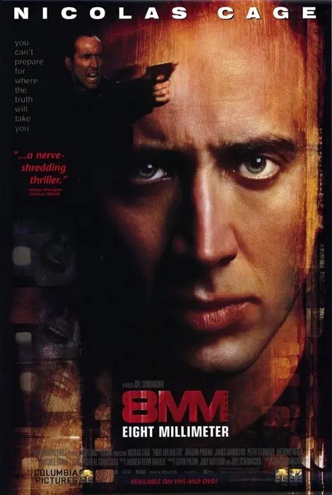 八毫米 8MM (1999) 1080p 原盘REMUX 国英双语 中文字幕 AVC DTS-HD MA 5.1-千尺浪