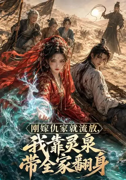 刚嫁仇家就流放，我靠灵泉带全家翻身&刚嫁仇家就流放我靠灵泉带全家翻身（124集） AI短剧-千尺浪