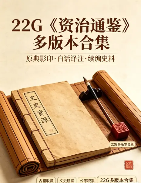 **名称：历代《资治通鉴》珍稀版本汇总 治学研读必备-千尺浪