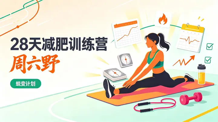 周六野28天减肥训练营-千尺浪