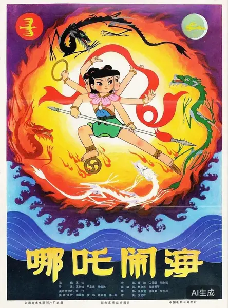 哪吒闹海 1979 4K 9.1分 严定宪/王树忱