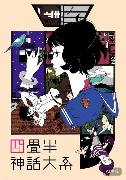 四叠半神话大系 2010 1080P 9.2分 汤浅政明/浅沼晋太郎