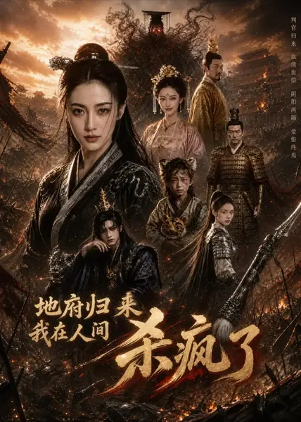 地府归来，我在人间杀疯了地府归来我在人间杀疯了（58集）AI短剧