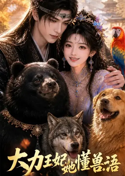 大力王妃她懂兽语（60集）AI短剧-千尺浪