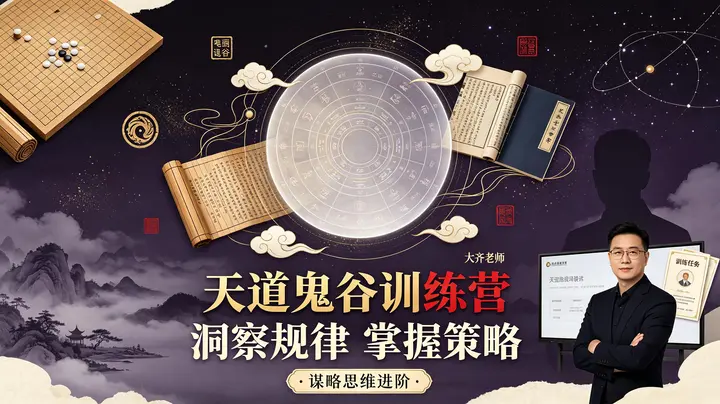 大齐老师—天道鬼谷训练营