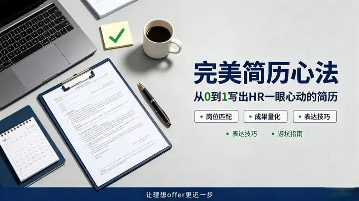 完美简历心法 斩获理想offer