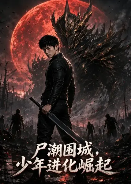 尸潮围城，少年进化崛起&尸潮围城少年进化崛起（80集）AI短剧-千尺浪
