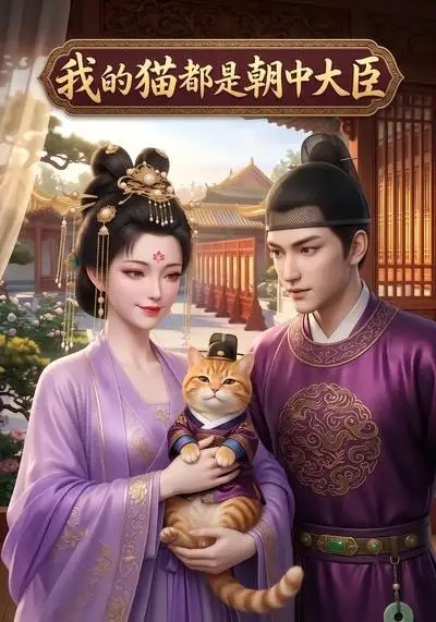 我的猫都是朝中大臣（31集）AI短剧-千尺浪