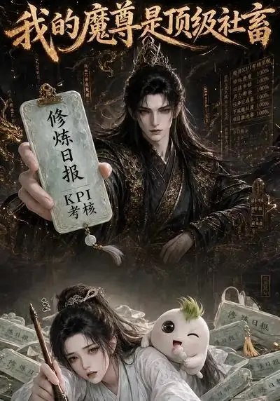我的魔尊是顶级社畜（52集）AI短剧-千尺浪