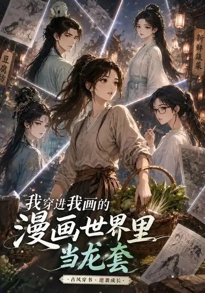 我穿进我画的漫画世界里当龙套（13集） AI短剧