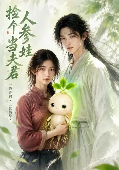 捡个人参娃当夫君（46集） AI短剧