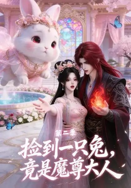 捡到一只兔，竟是魔尊大人第二季&捡到一只兔竟是魔尊大人第二季（45集）AI短剧-千尺浪
