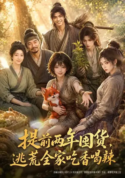提前两年囤货，逃荒全家吃香喝辣&提前两年囤货逃荒全家吃香喝辣（60集）AI短剧-千尺浪