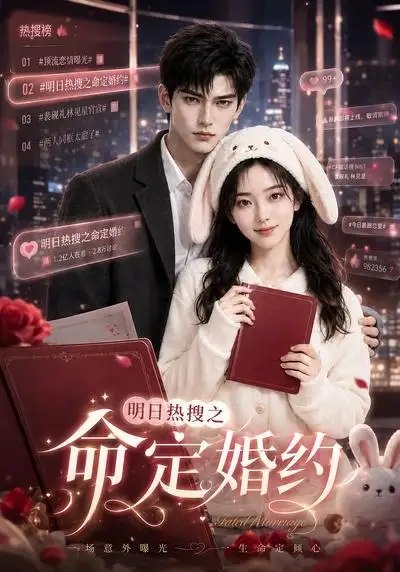 明日热搜之命定婚约（60集）AI短剧-千尺浪