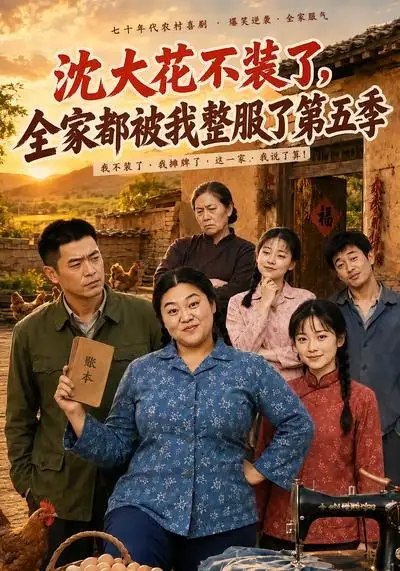 沈大花不装了，全家都被我整服了第五季&沈大花不装了全家都被我整服了第五季（48集） AI短剧-千尺浪
