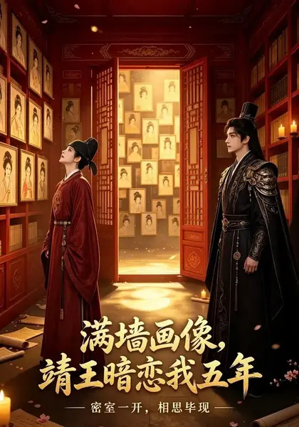 满墙画像，靖王暗恋我五年&满墙画像靖王暗恋我五年（33集） AI短剧-千尺浪