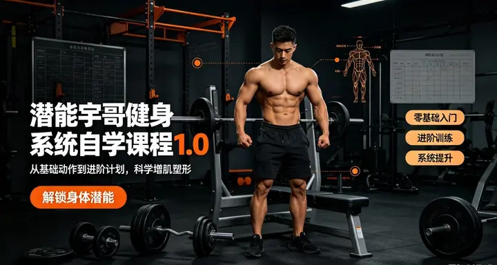 潜能宇哥健身系统自学课程1.0