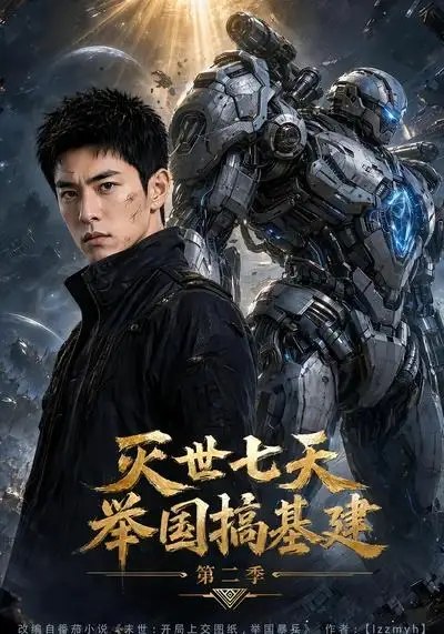 灭世七天，举国搞基建第二季&灭世七天举国搞基建第二季（92集）AI短剧-千尺浪