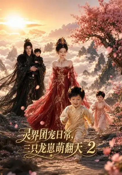 灵界团宠日常，三只龙崽萌翻天2&灵界团宠日常三只龙崽萌翻天2（85集）AI短剧-千尺浪