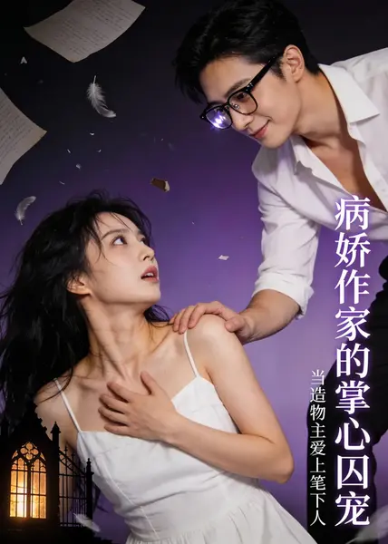 病娇作家的掌心囚宠（33集）AI短剧