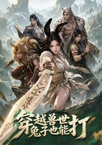 穿越兽世，兔子也能打&穿越兽世兔子也能打（40集）AI短剧-千尺浪