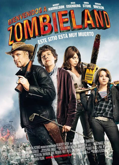 美国电影《丧尸乐园》（1-2部）（2009-2019）喜剧 / 恐怖 / 冒险 豆瓣7.3[夸克网盘]