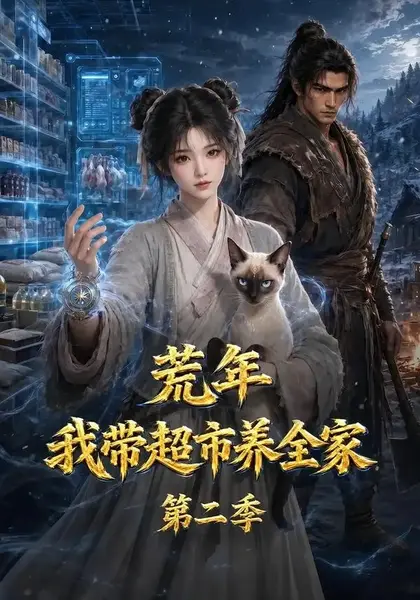 荒年，我带超市养全家第二季荒年我带超市养全家第二季（107集） AI短剧