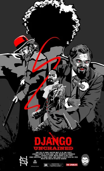 被解救的姜戈 Django Unchained 蓝光原盘REMUX 国语/英语 5.1 内封简英双语特效字幕-千尺浪