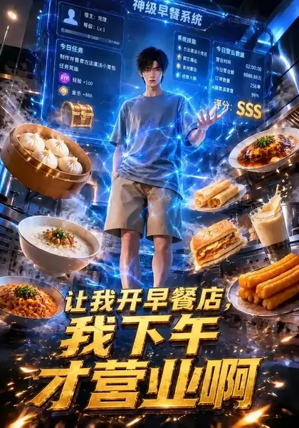 让我开早餐店，我下午才营业啊&让我开早餐店我下午才营业啊（80集）AI短剧-千尺浪