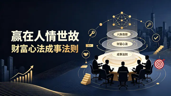 赢在人情世故：财富心法、成事法则、中国式社交关系实战课-千尺浪