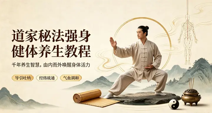 道家秘法强身健体养生教程