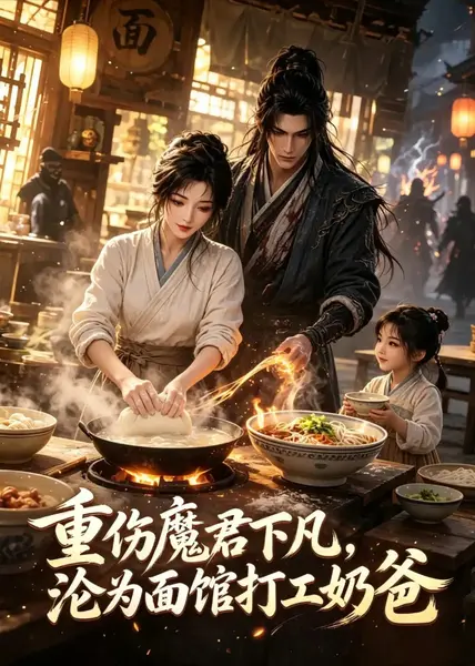 重伤魔君下凡，沦为面馆打工奶爸重伤魔君下凡沦为面馆打工奶爸（38集） AI短剧