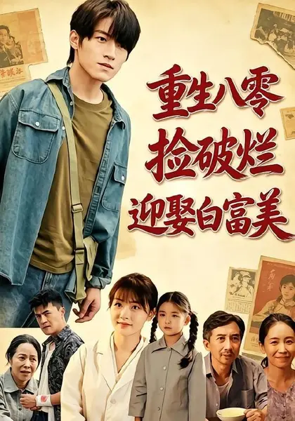 重生八零，捡破烂迎娶白富美（80集）张宇轩＆李慧敏|短剧-千尺浪
